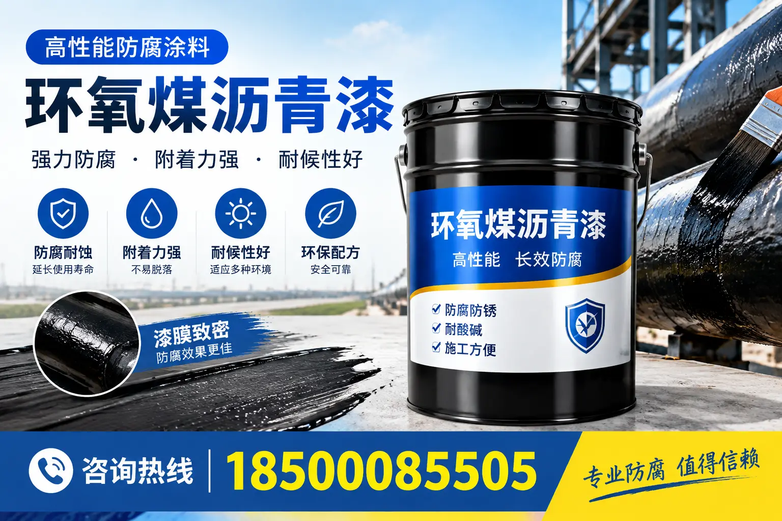 环氧煤沥青漆使用中的常见问题解答，焦作用户必看